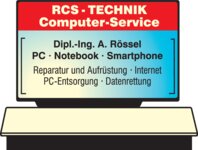 Logo von RCS-Technik * Andre Rössel * Computer-Service