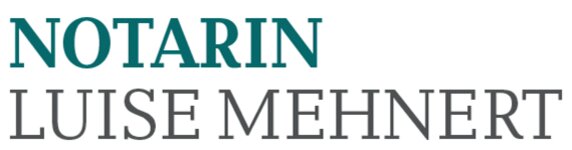 Logo von Notarin Luise Mehnert