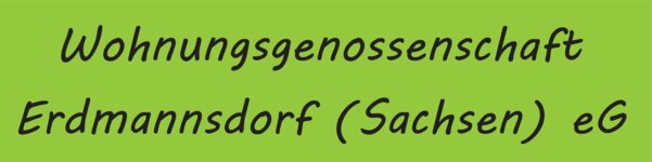 Logo von Wohnungsgenossenschaft Erdmannsdorf (Sachsen) eG