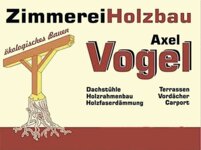 Logo von Axel Vogel Zimmerei Holzbau Vogel