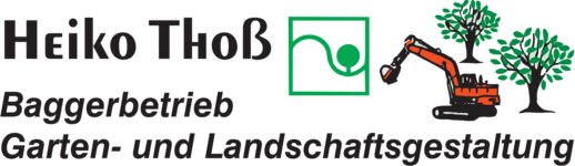 Logo von Garten- und Landschaftsgestaltung Baggerbetrieb Heiko Thoß