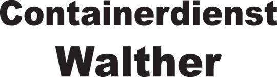 Logo von Walther Jens Containerdienst