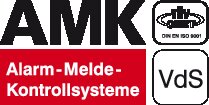 Logo von AMK Alarm-, Melde-, Kontrollsystemevertriebs GmbH