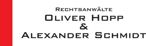 Logo von Rechtsanwälte Oliver Hopp & Alexander Schmidt