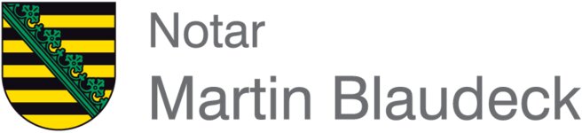 Logo von Martin Blaudeck Notar