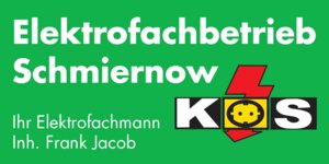 Logo von Schmiernow - Ihr Elektrofachmann Inh. Frank Jacob