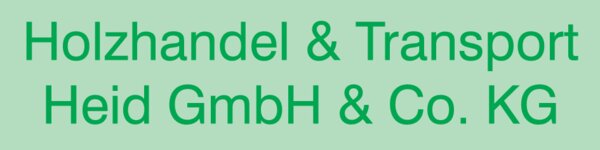 Logo von Holzhandel & Transport Heid GmbH & Co. KG