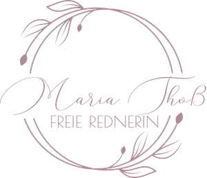 Logo von Maria Thoß - freie Rednerin