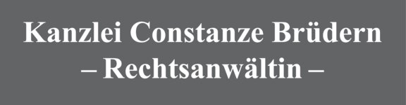 Logo von Constanze Brüdern Rechtsanwältin