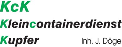 Logo von KcK Containerdienst Kupfer, Inh. Jeannine Döge