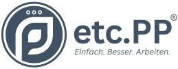Logo von Mario Pracht von etc. PP | Einfach. Besser. Arbeiten.