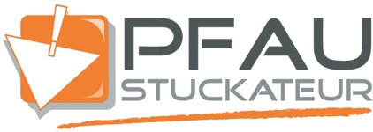 Logo von Pfau GmbH Stuckateurbetrieb