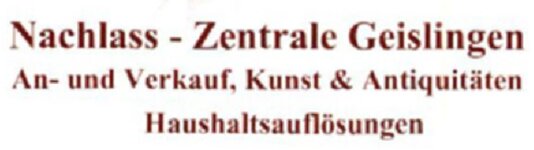 Logo von Nachlass-Zentrale Geislingen Haushaltsauflösungen