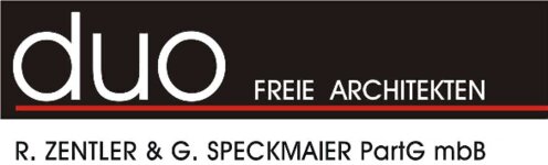 Logo von duo - Freie Architekten R. ZENTLER & G. SPECKMAIER PartG mbB