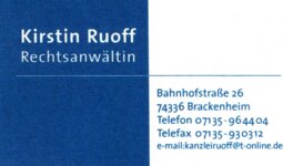 Logo von Ruoff Kirstin