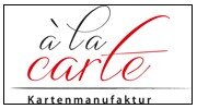 Logo von à la carte - Kartenmanufaktur