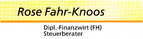 Logo von Fahr-Knoos Rose Dipl.FW