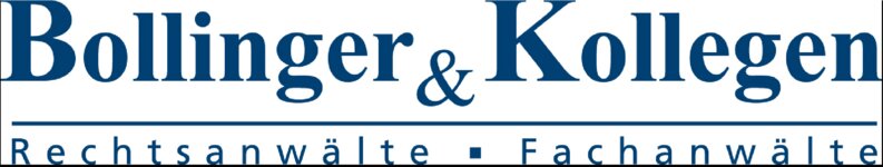 Logo von Anwaltskanzlei Bollinger & Kollegen Rechtsanwälte + Fachanwälte