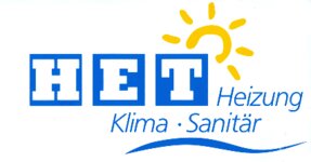 Logo von HET GmbH Heizung-Klima-Sanitär