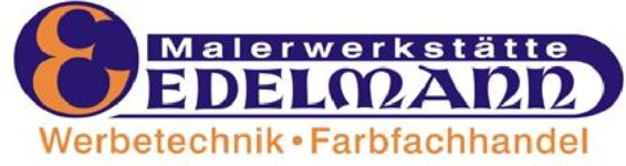 Logo von Edelmann Malerwerkstätte + Farbfachhandel + Künstlerbedarf + Werbetechnik