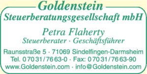 Logo von Goldenstein Steuerberatungsgesellschaft mbH