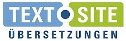 Logo von TEXT_SITE Übersetzungen - Englisch und Spanisch