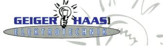 Logo von Geiger & Haas Elektrotechnik-Elektroinstallationen, Haustechnik u. Geräte