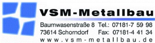 Logo von VSM - Metallbau