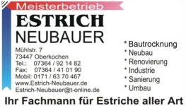 Logo von Estrich Neubauer Meisterbetrieb