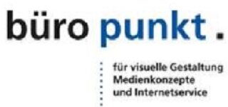 Logo von büro punkt. für visuelle Gestaltung, Medienkonzepte und Internetservice