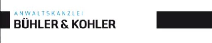 Logo von Anwälte Bühler & Kohler