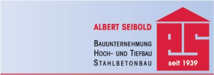 Logo von Bauunternehmen Albert Seibold Inh. Frank Seibold