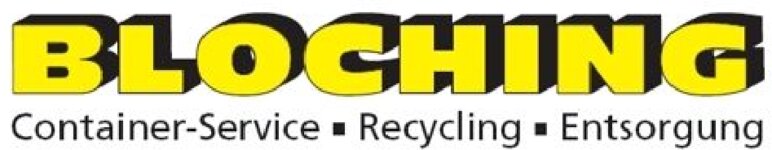 Logo von Abfallentsorgung, Containerserivce, Recycling, Entsorgung, Bloching GmbH