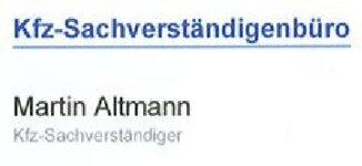 Logo von Altmann Martin Kfz-Sachverständigenbüro