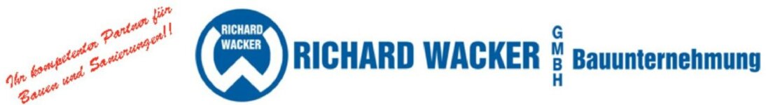 Logo von Richard Wacker Baunternehmung GmbH