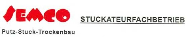 Logo von SEMCO STUCKATEURFACHBETRIEB