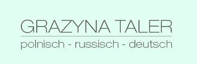 Logo von Grazyna Taler - Diplom- Übersetzerin für Polnisch und Russisch
