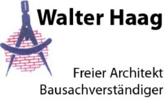 Logo von Architekt Haag Walter Dipl.Ing.(FH) Bausachverständiger
