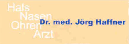 Logo von Haffner Jörg Dr.med., Hals- Nasen- Ohrenarzt