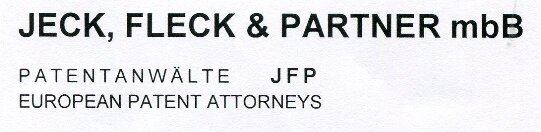 Logo von Jeck, Fleck & Partner mbB Patentanwälte