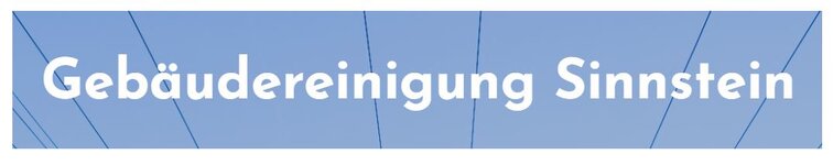 Logo von Sinnstein Gebäudereinigung Büroreinigung