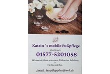 Logo von Katrins mobile Fußpflege plus Beauty