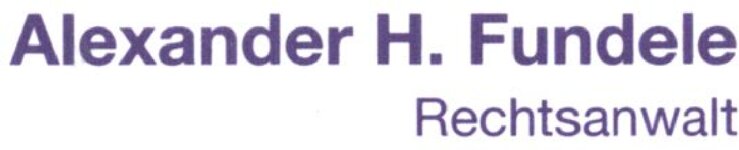 Logo von Fundele Alexander H. Rechtsanwalt