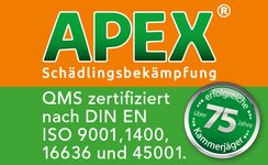 Logo von APEX Schädlingsbekämpfung