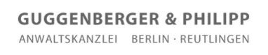 Logo von Guggenberger & Philipp Anwaltskanzlei