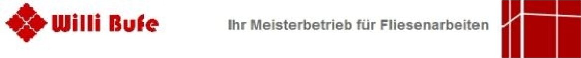 Logo von Fliesen Bufe, Inh. Daniel Bufe