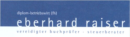 Logo von Eberhard Raiser Dipl. Betriebswirt (FH)