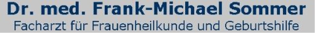 Logo von Sommer Frank-Michael Dr.med., Facharzt für Frauenheilkunde