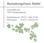 Logo von Bestattungshaus Stiefel