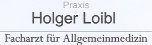Logo von Loibl Holger, Facharzt für Allgemeinmedizin